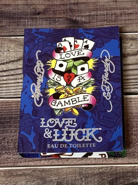 Ed Hardy Love Is A Gamble Love & Luck EDT For Men 1.52ml Sample DISCONTINUED