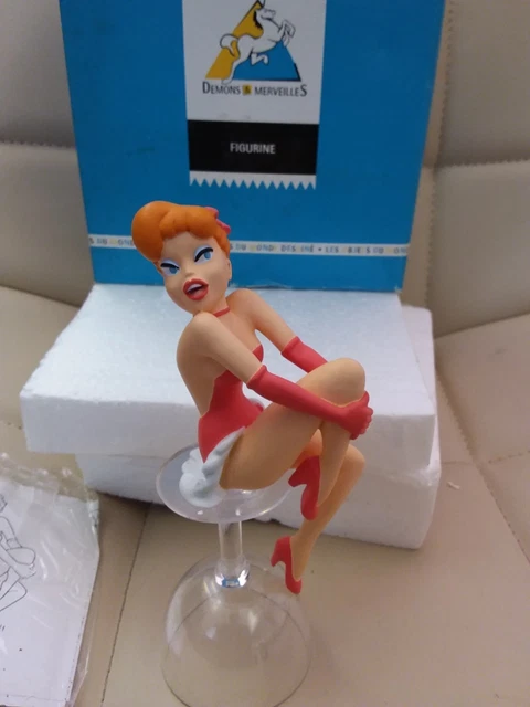 Grande Statue Résine Tex Avery - Droopy & The Girl - Demons Et Merveilles
