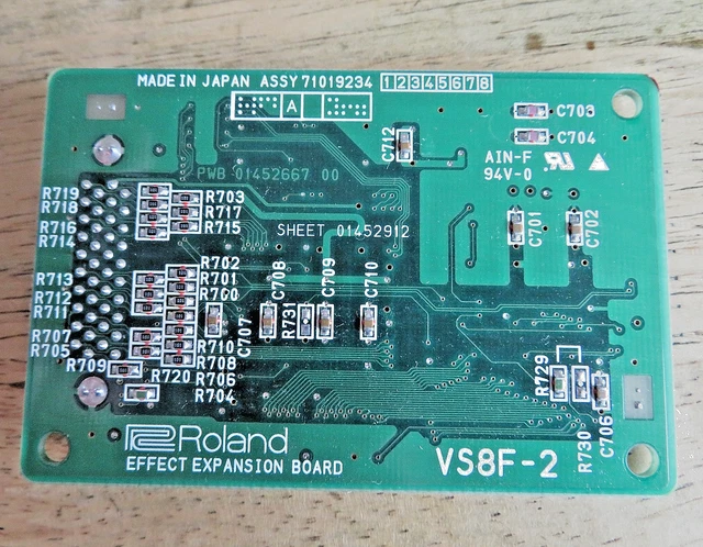 ROLAND VS8F-2 EFFECTS Card For Roland VS2480 VS2400 VS2000 £99.00