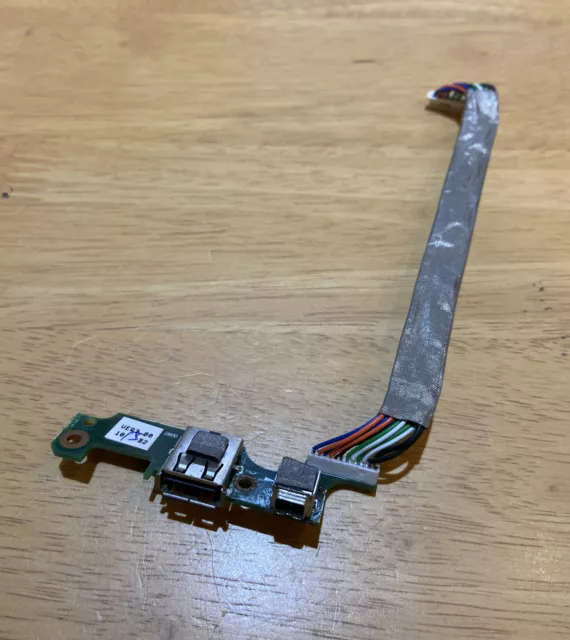 USB Port and FireWire Port Board and cable for HP Compaq NX6325 Laptop