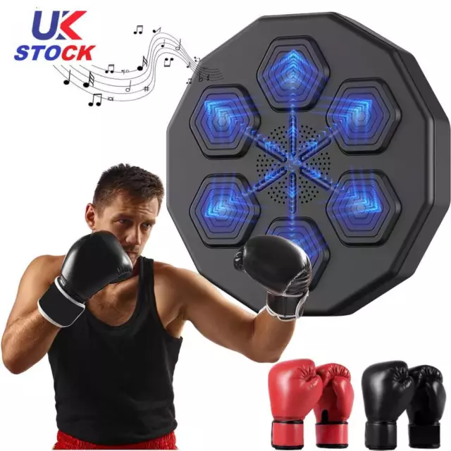 Boxing Training Target Wall Mount Bluetooth Music Indoor React Exercise Machine