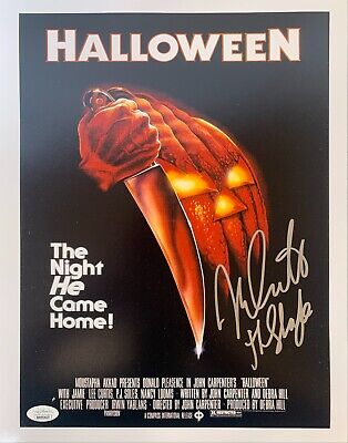 Nick Castle autograph signed inscribed 11x14 photo Halloween JSA Michael Myers