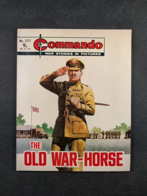 Commando Comic Issue Number 1217 The Old War Horse