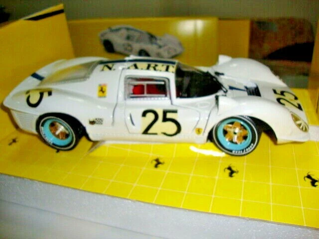 1/18 Ferrari 412 P N.A.R.T. #25 Le Mans 24h 1967 Ferrari Jouef Evolution