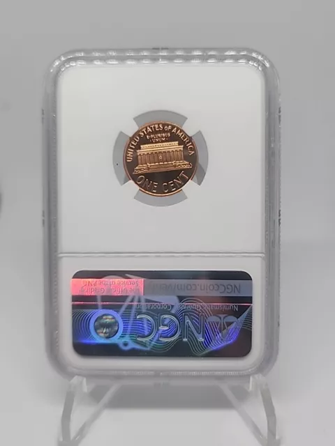 1987-S Lincoln Memorial Cent Penny 1C - NGC PF69 RD 2