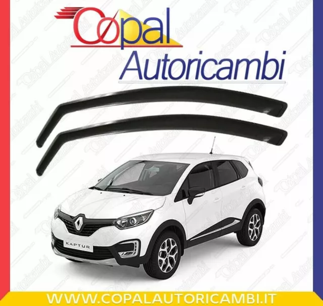 Deflettori Aria "Farad"Renault Captur 2013> 5 Porte Antiturbo Antivento 12608