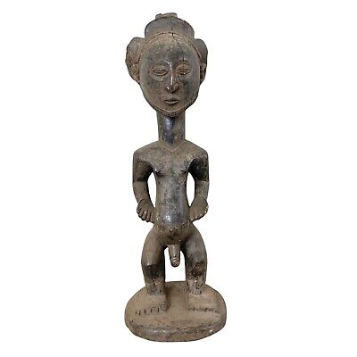 Antique Luba Baluba Tribe Figurine | Congo African Tribal Art | African Mask