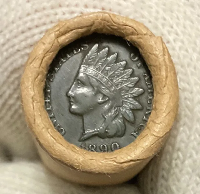 Unsearched Old Estate Wheat Penny Roll Indian Head Old Vintage Cents Silver Dime