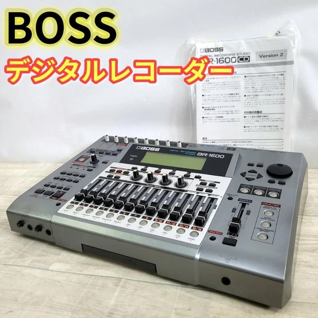 BOSS BR-1600CD TESTED Digital Record Studio Multi Track Recorder