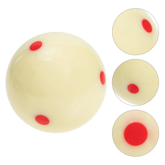 BILLARD BOULE BLANCHE Résine Signal Boules De Queue Professionnelle EUR 10,83 PicClick IT