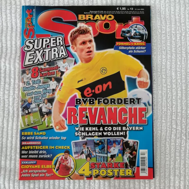 BRAVO SPORT - Heft 13 vom 12.06.03, komplett, ohne Poster oder Extras