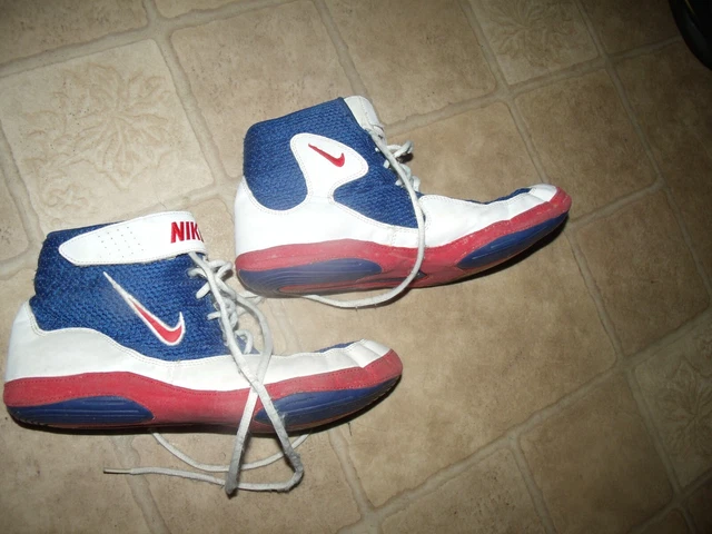 Nike inflict 3 red clearance white blue