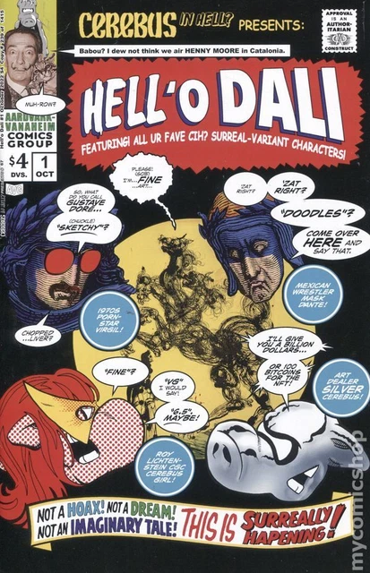 Cerebus in Hell Presents Hell O Dali One Shot #0 NM 2022 Stock Image