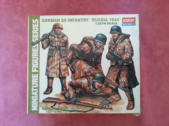 4 Soldats Maquette 1/35 – Infanterie Seconde Guerre Mondiale