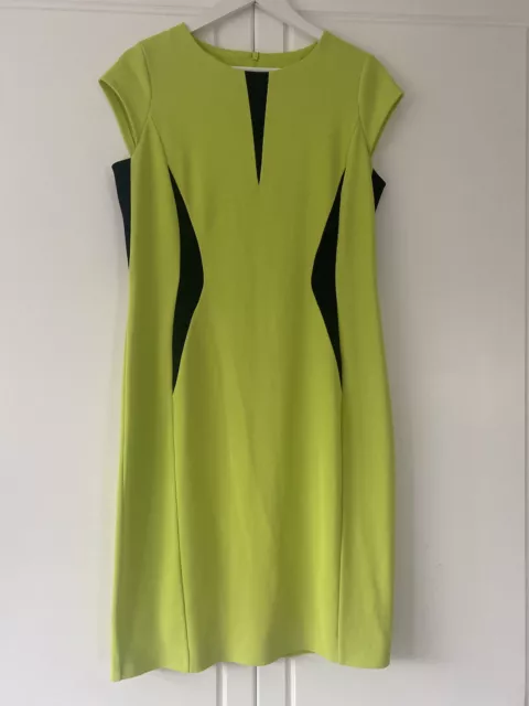 Green Black Dress Roman 14 Summer Celeb Party Smart Glam Towie Holiday Evening