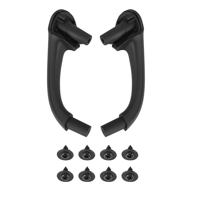2 coperture porta interna interna anteriore sinistra/destra auto nere Han R2G8