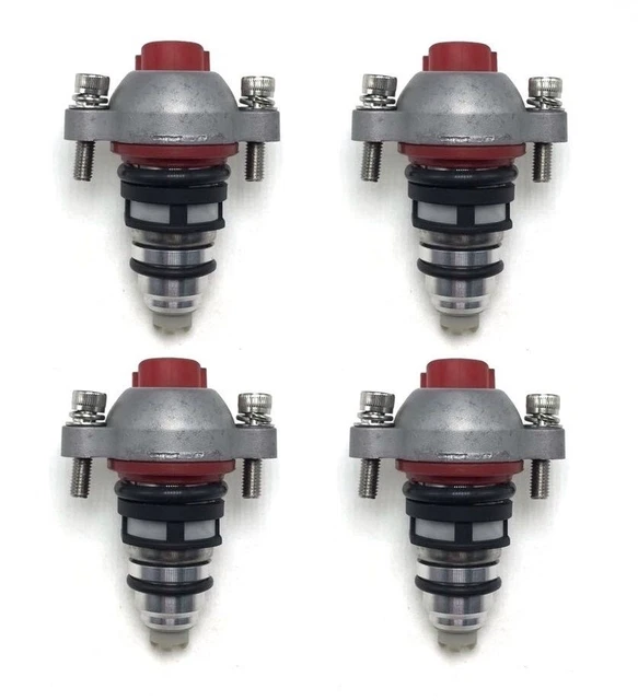4 x 850cc FUEL INJECTORS for SUBARU WRX GC8 2.0L TURBO SIDE FEED 0R05 80LB 81LB