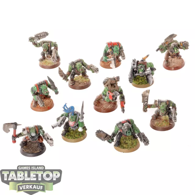 Orks - 11 - Ork Boyz - bemalt