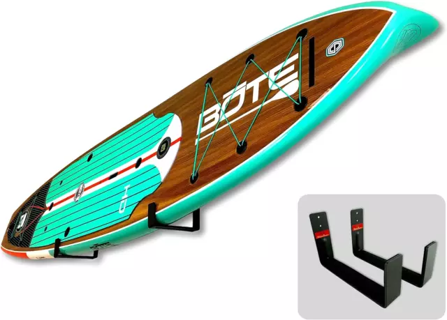 Storeyourboard Naked SUP, the Original Minimalist Paddleboard Wall Storage Rack