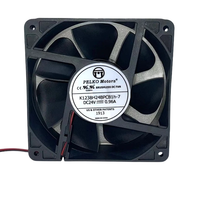 Ventilateur De Refroidissement PELKO C6025X24BPLP1b-7 - 6CM, 24V DC, 0.20A - 2 Fils