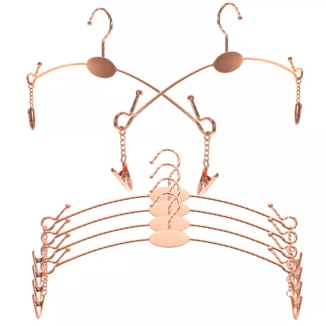 10 Pcs Eisen Kleiderbügel Für Damenunterwäsche Röcke Schwere Beanspruchung
