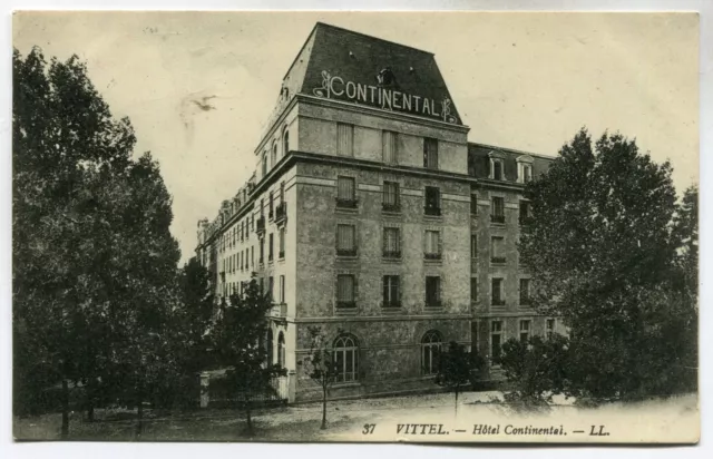 CPA - Carte Postale - France - Vittel - Hôtel Continental - 1913 (SV6928)