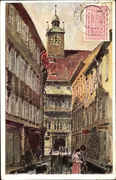 Künstler Ak Konrad, Graz Steiermark, Landhaus - 3676589