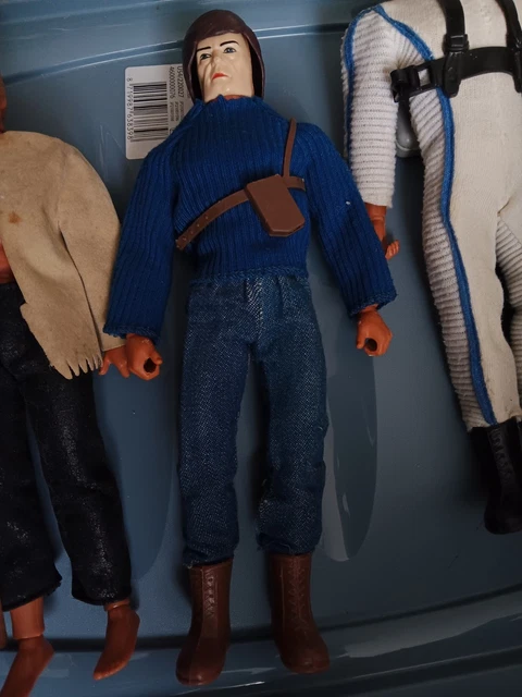 Figurine Big Jim Mattel : Agent Secret + Véhicule Terror Off Tahiti, Réf 7365, 1980