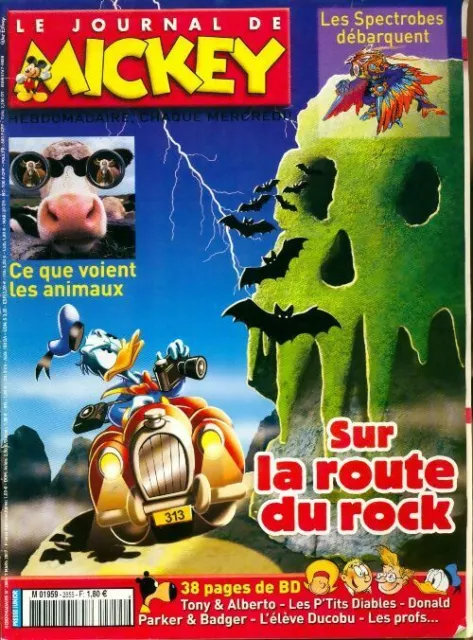 3069128 - Le journal de Mickey n°2855 : Sur la route du rock - Collectif