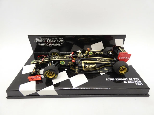 OCCASION ] Lotus Renault GP 2011 Race Car 1/43 MINICHAMPS