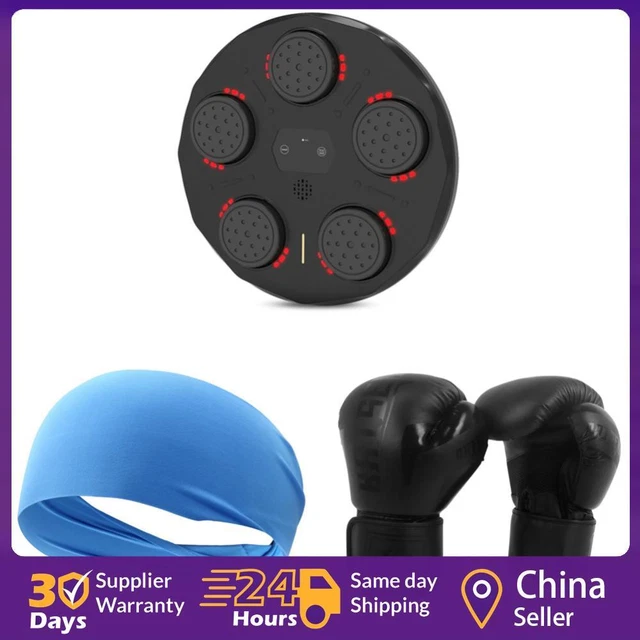 Punzonatrice Musicale Da Boxe - Con Luci LED, Regolabile, Per Allenamento Casa - Foto 9