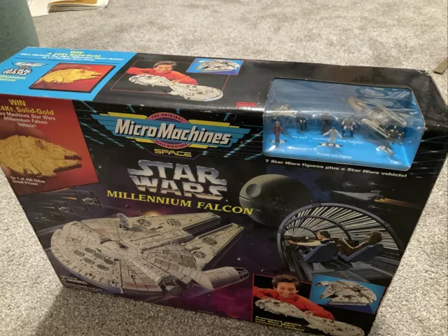 Star Wars Micro Machines Galoob Millennium Falcon Playset MISB 1995 sealed 217