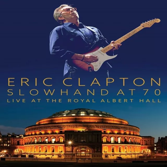 Eric Clapton Slowhand at 70 Live at the Royal Albert Hall Region 4 New DVD + CD