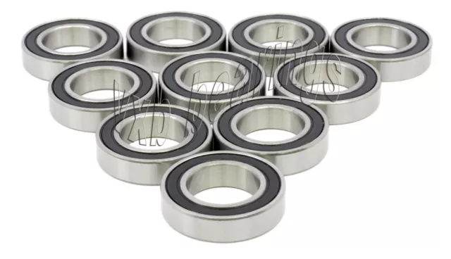 10 Gorge Profonde Scellé Balle Roulements 25mm x 52mm x 15mm