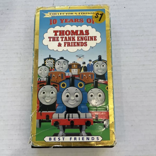 10 YEARS OF Thomas the Tank Engine & Friends - Best Friends [VHS] $4.96 ...