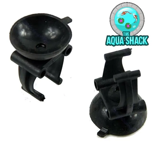 2 x Replacement Aquarium Heater Suction Cups Clips Suckers Fish Tank Thermostat