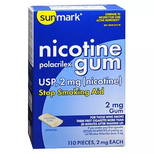 Sunmark Nicotina Polacrilex Gomma Originale Gusto 110