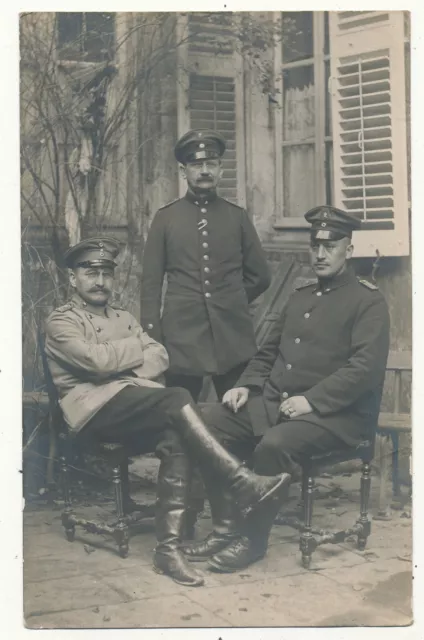 Foto AK - Soldaten in Stenay Frankreich - 1.WK