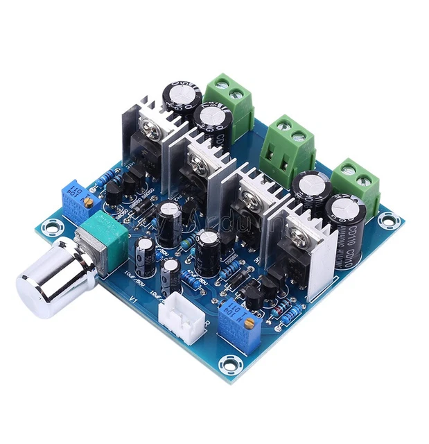 NEW 15W+15W Dual Channel Stereo Power Amplifier Module Class D Audio Conveter