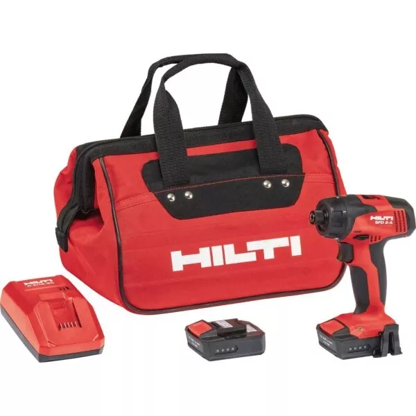 Hilti CANADA 12V Lithium-Ion 1/4 in. Cordless Impact Driver SFD 2-A Kit