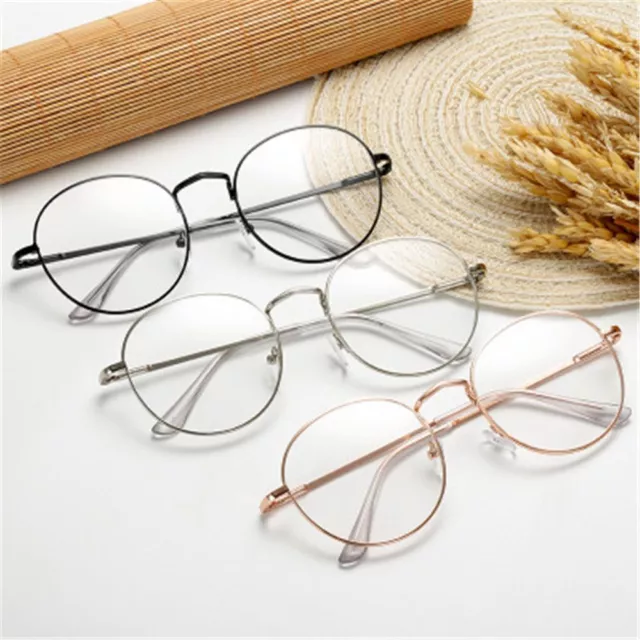 Oversized Vision Care Optical Glasses Spectacles Round Glasses Eyeglasses Frame
