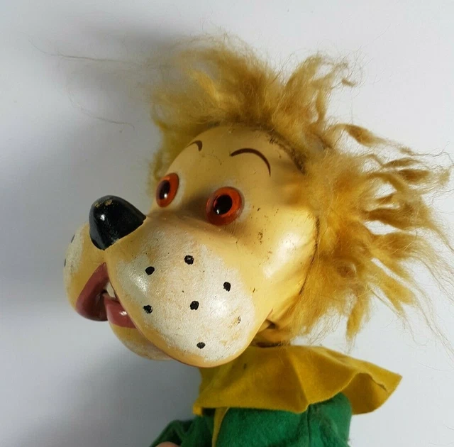 VINTAGE PELHAM PUPPET Friendly Dog Vent Doll Ventriloquist Dummy