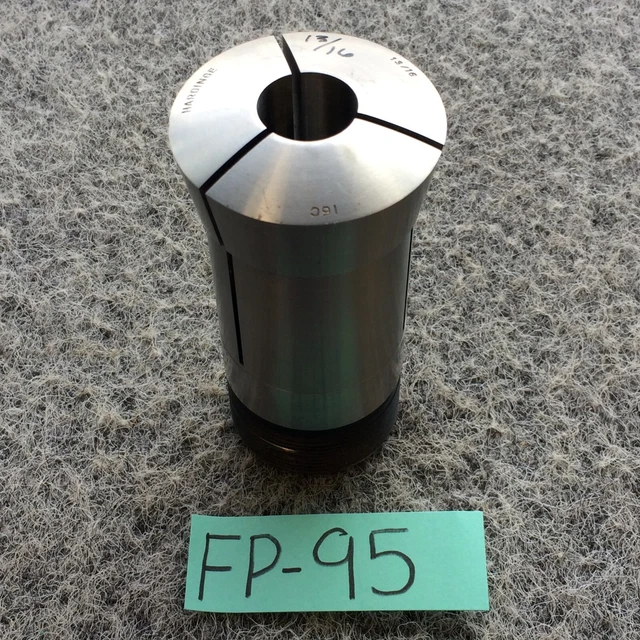 Hardinge 16C 13/16 " Collet W/ Internal Threads