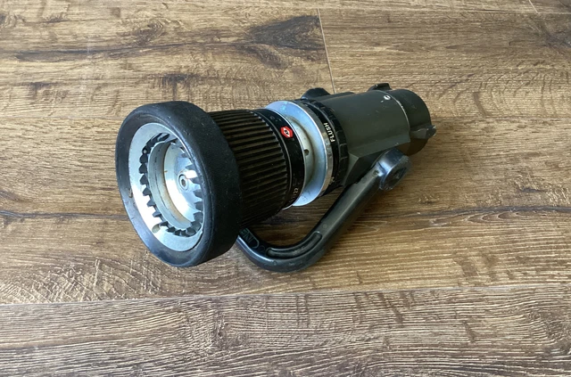 Akron Turbojet Style 1722 Firefighter Fire Hose Nozzle WORKS Free Ship