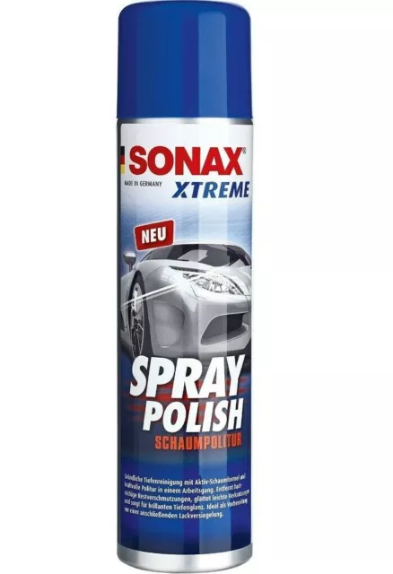 Sonax Xtreme Spray-Polish Microfaser-Tuch Schaum-Politur Detailer Sprüh-politur 2