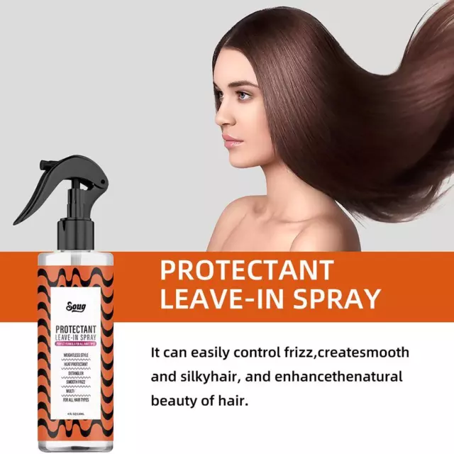 Balsamo riparazione capelli multifunzionale 120 ml spray liscio cura dei capelli,