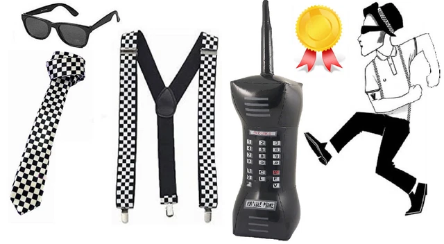 BB Accessories Kids Fun Party Braces / Suspenders - Fancy Dress Up For Boys & Girls