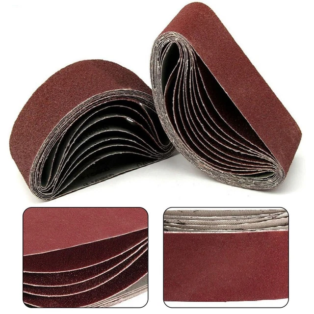 Ceintures de ponçage abrasives premium pour projets de travail du bois pack de