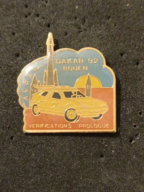 Pins Rares 4x4 Rallye Raid Paris Dakar - Sonauto, Mitsubishi, Ballard, Occasion, Matière Zamac