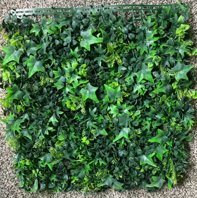 FAUX IVY PANELS Outdoor Privacy Wall Decor New In Box High Quality 12 ...